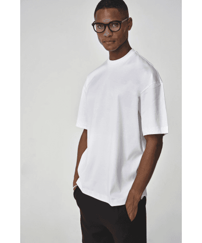 Valenza Supima oversized shirt white